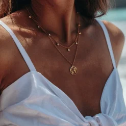 Shop PURELEI World Map Kette